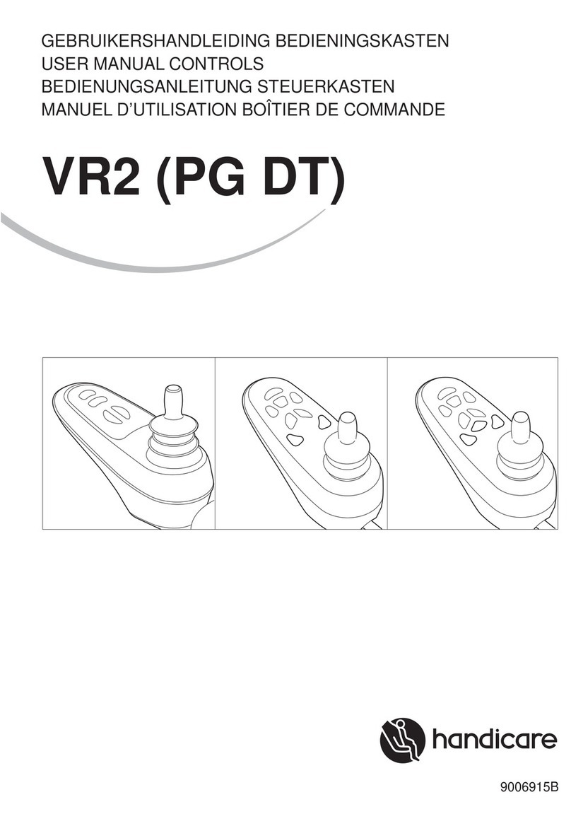 Handicare VR2 User manual