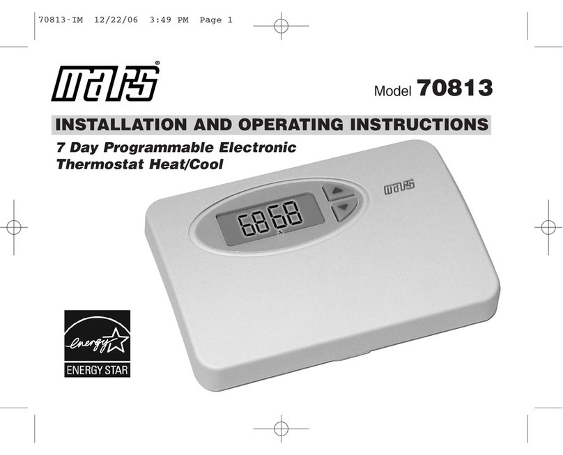 Mars 70813 User manual