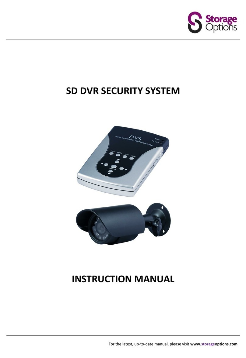 Storage Options SD DVR User manual Storage Options SD DVR User manual