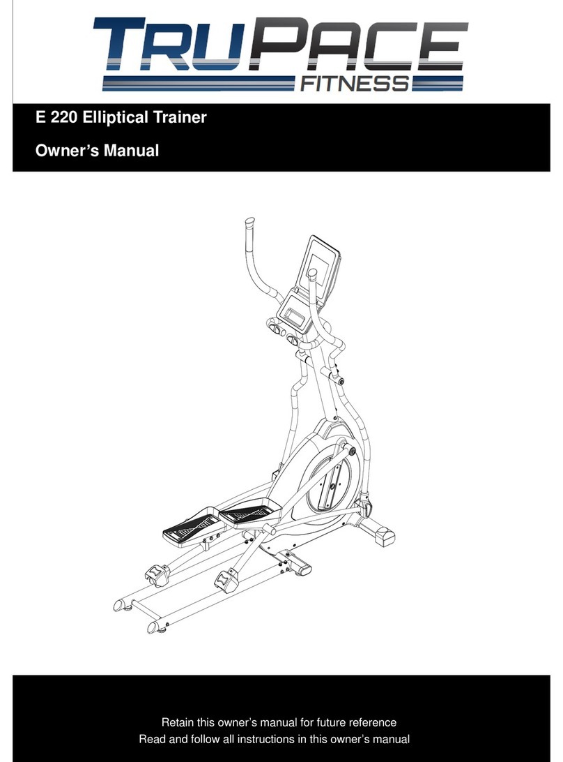 TruPace E220 User manual