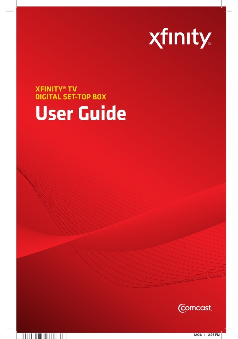 Comcast XFINITY User manual