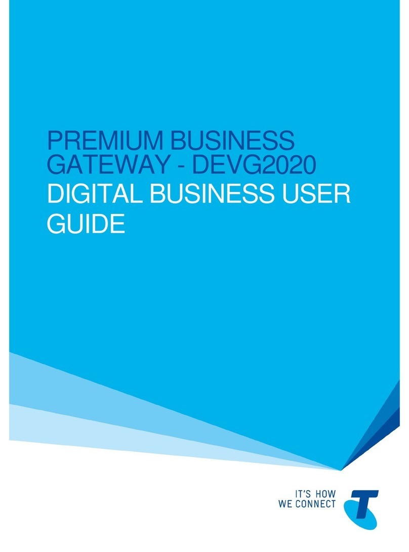 Telstra DEVG2020 User manual