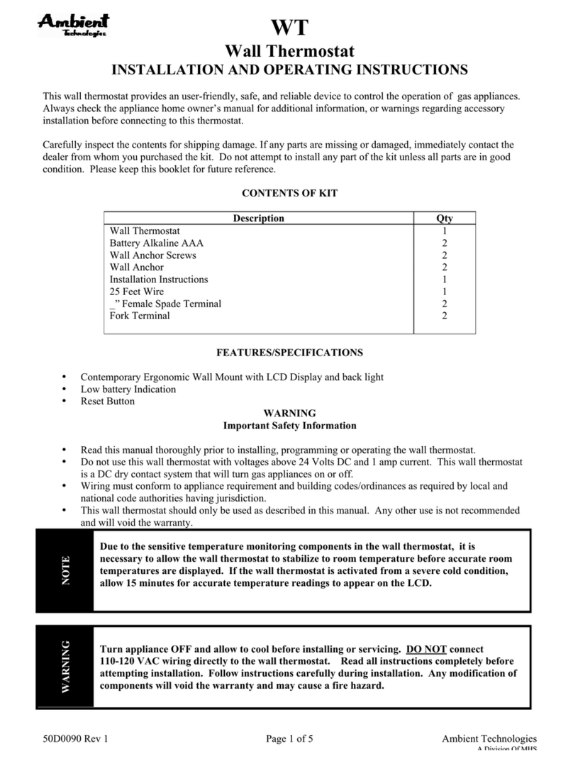 Ambient WT User manual