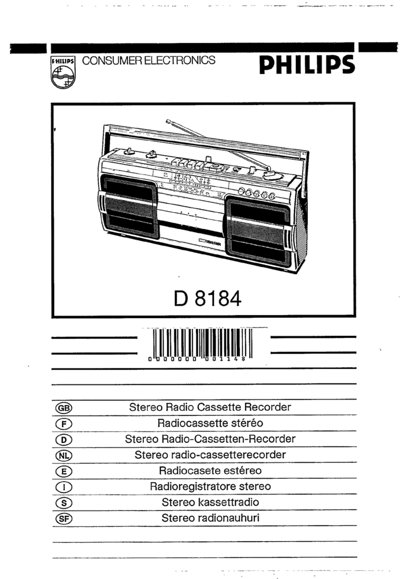 Philips D8184 Instructions for use