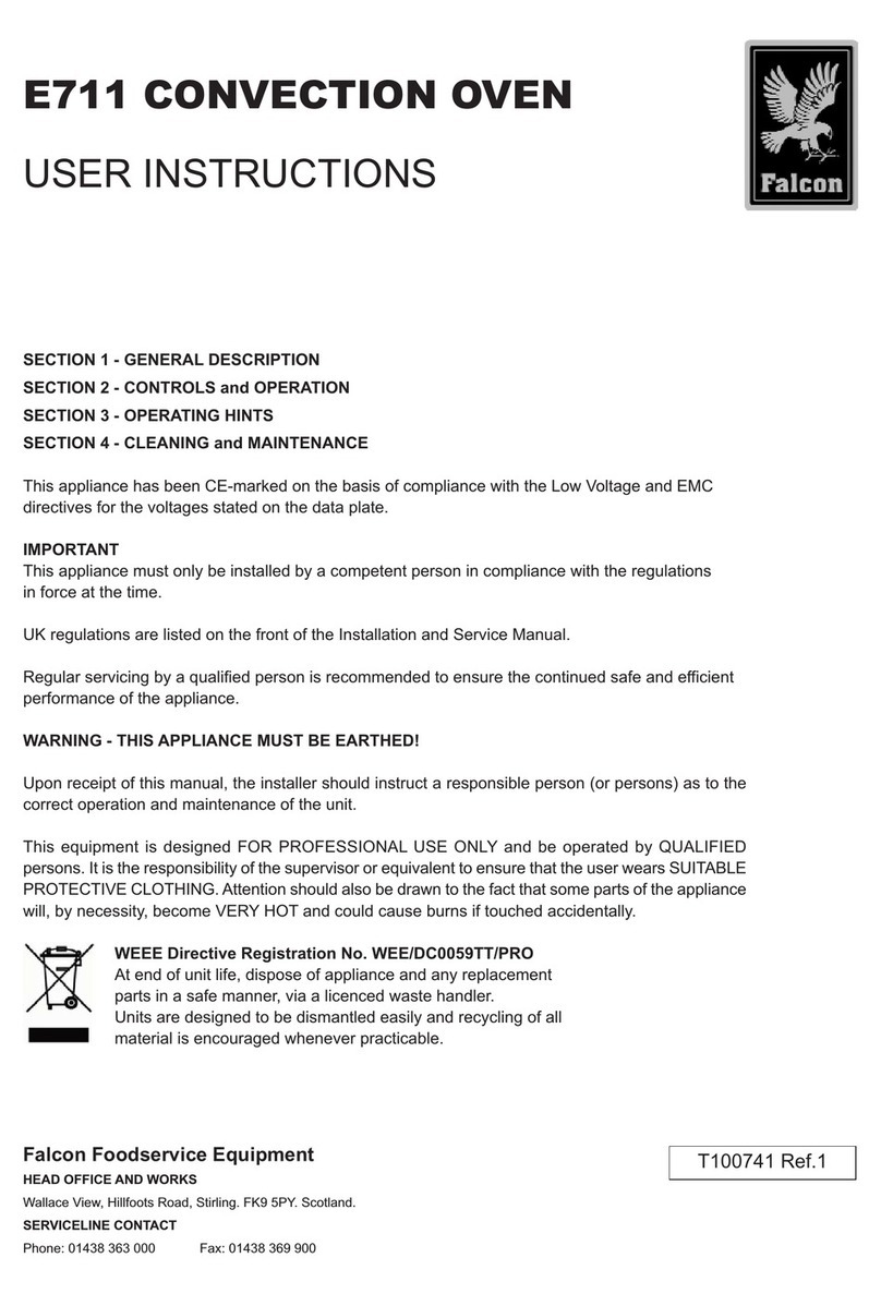 Falcon E711 User manual