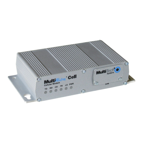 Multitech MultiModem Cell MTCBA-E1 User manual
