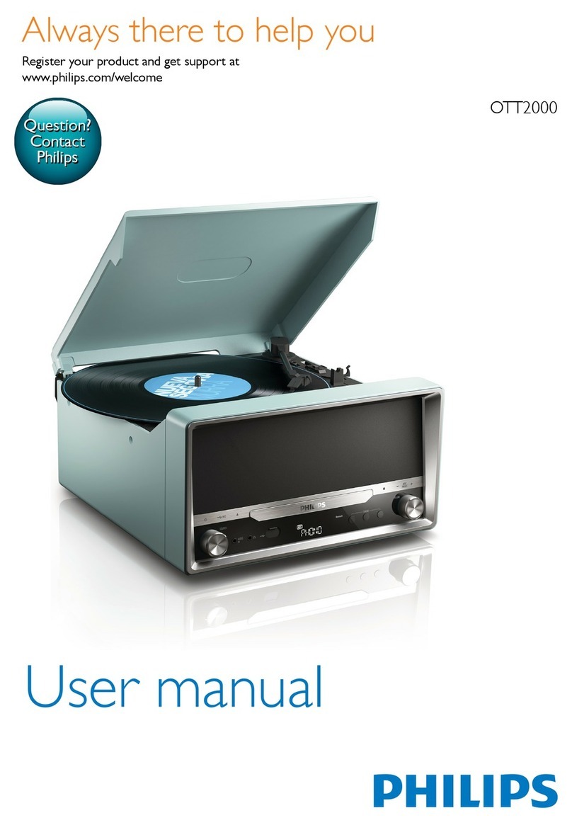 Philips OTT2000 User manual