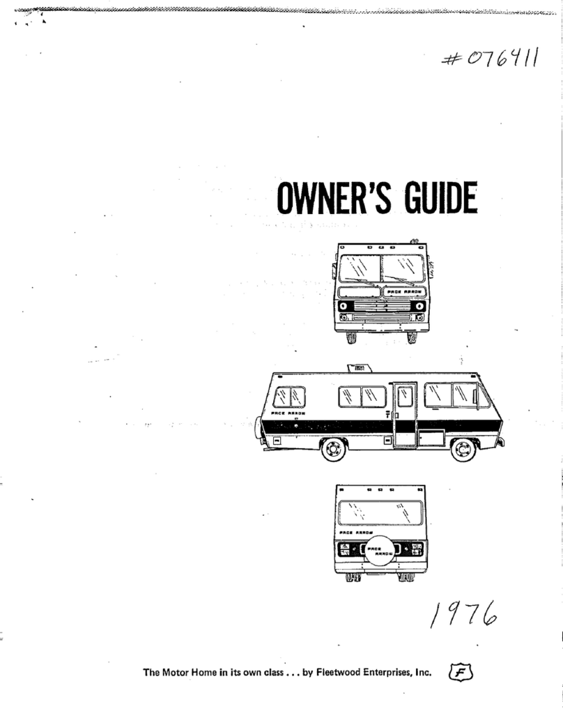 Fleetwood Pace Arrow User manual
