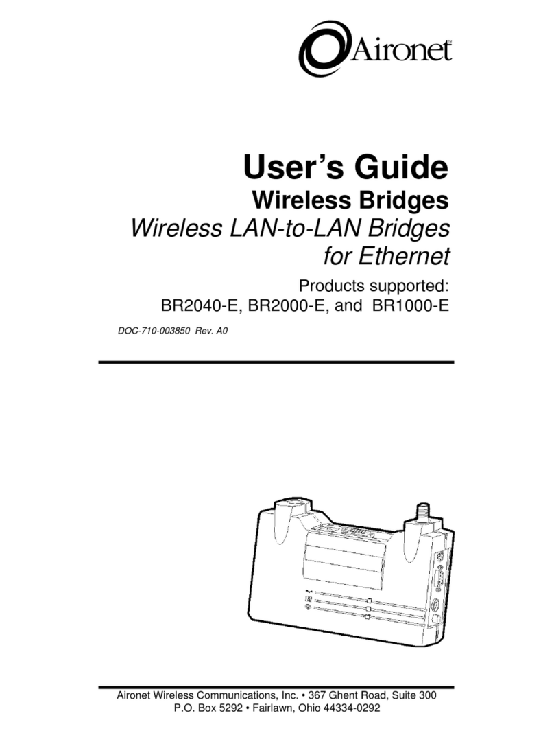Aironet BR2040-E User manual