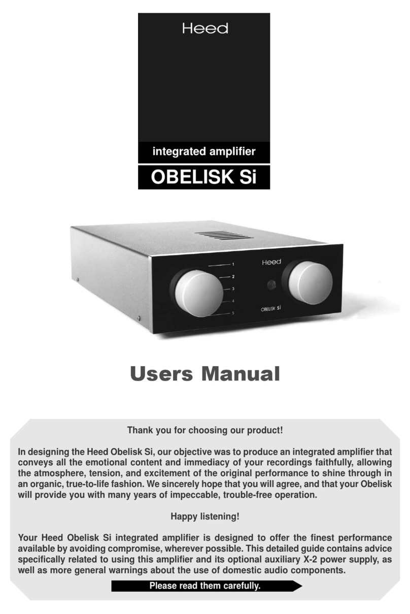 HEED OBELISK Si User manual