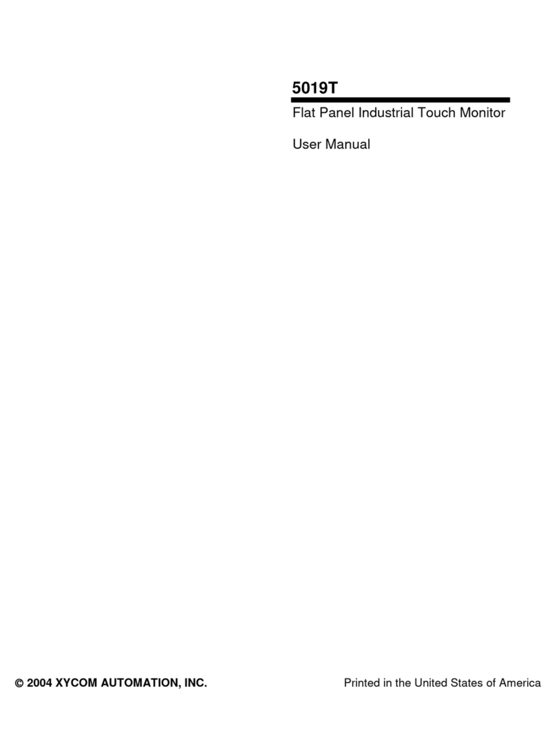 Xycom 5019T User manual Xycom 5019T User manual