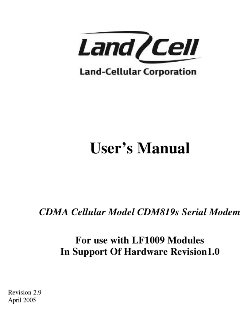 LandCell CDM819s User manual