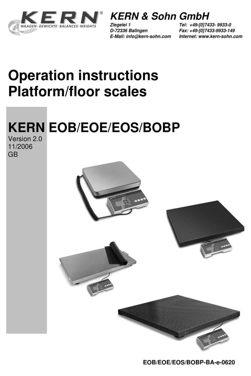 KERN EOB User manual