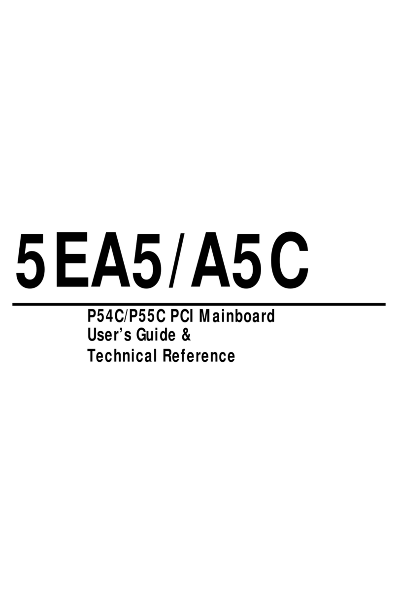 SOYO 5EA5 Use and care manual