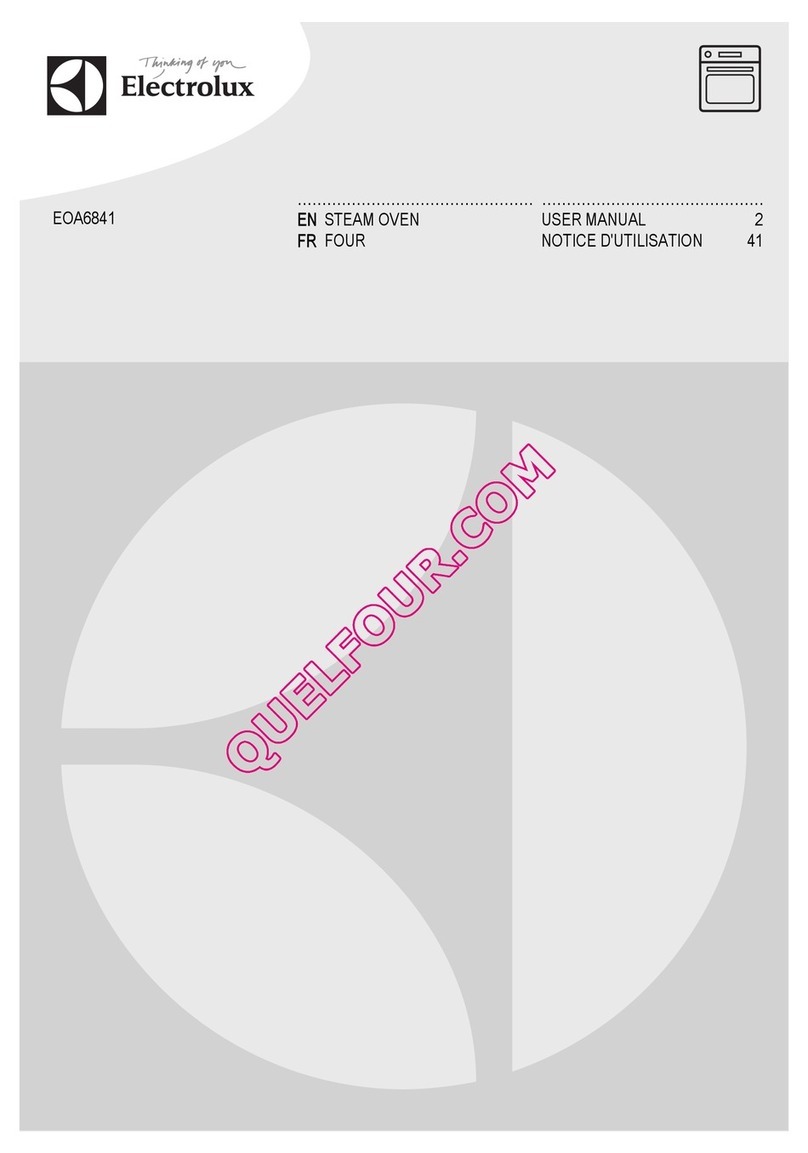 Electrolux EOA6841 User manual
