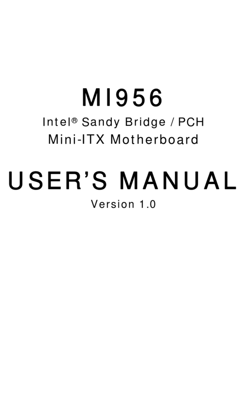 AMI MI956 User manual