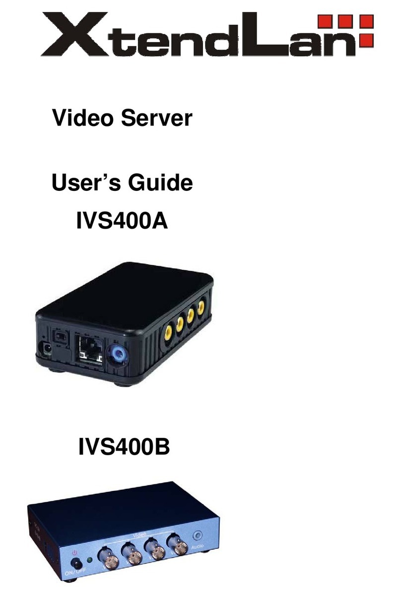 XtendLan IVS400A User manual