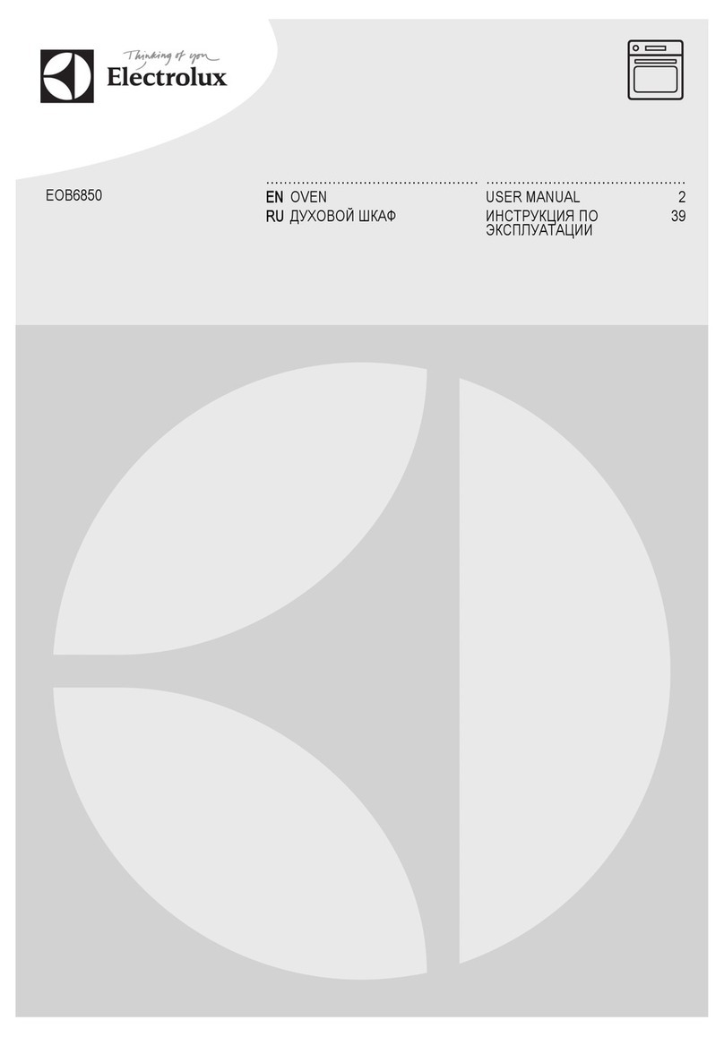 Electrolux EOB6850 User manual