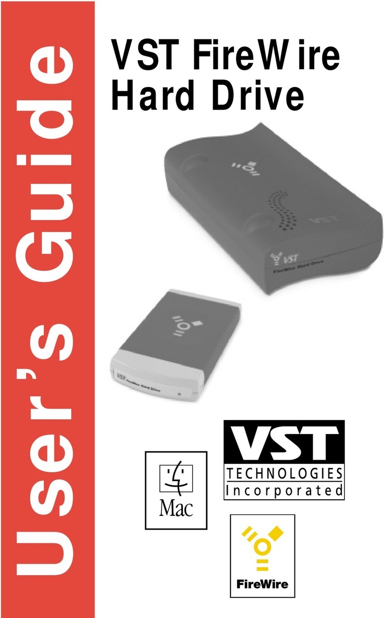 VST FireWire User manual