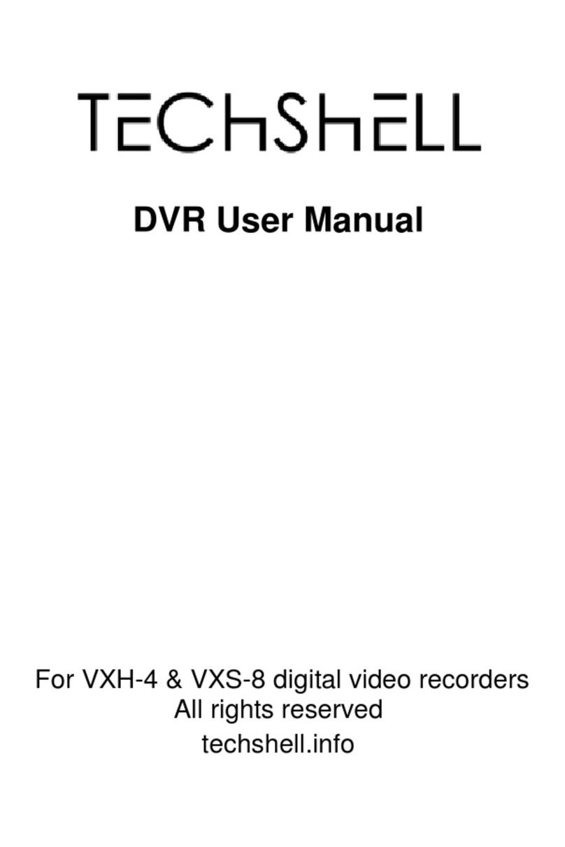 Techshell VXH-4 User manual
