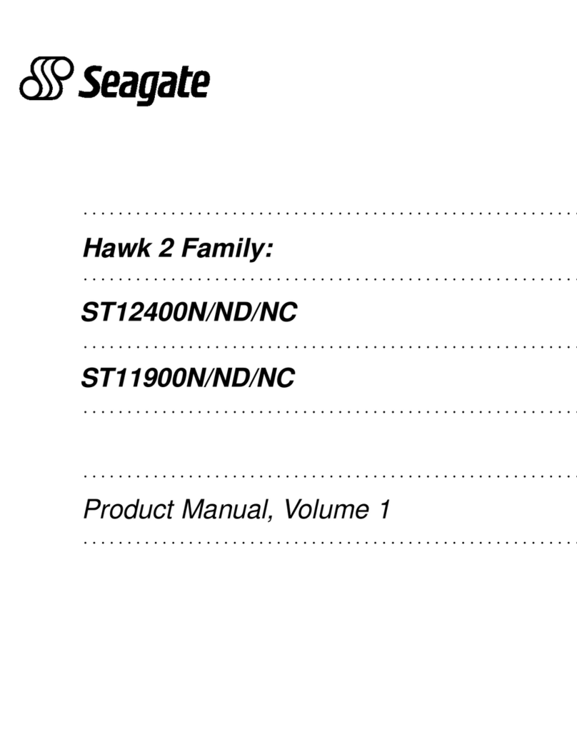 Seagate ST12400N User manual