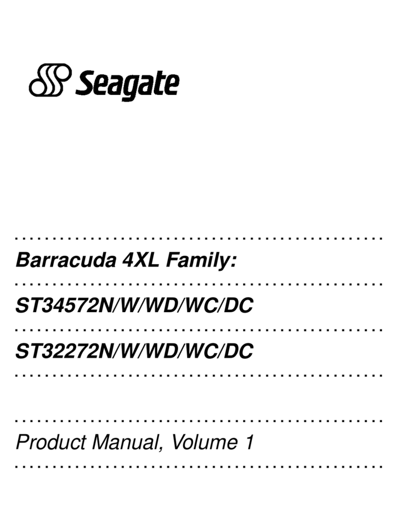 Seagate ST34572N User manual