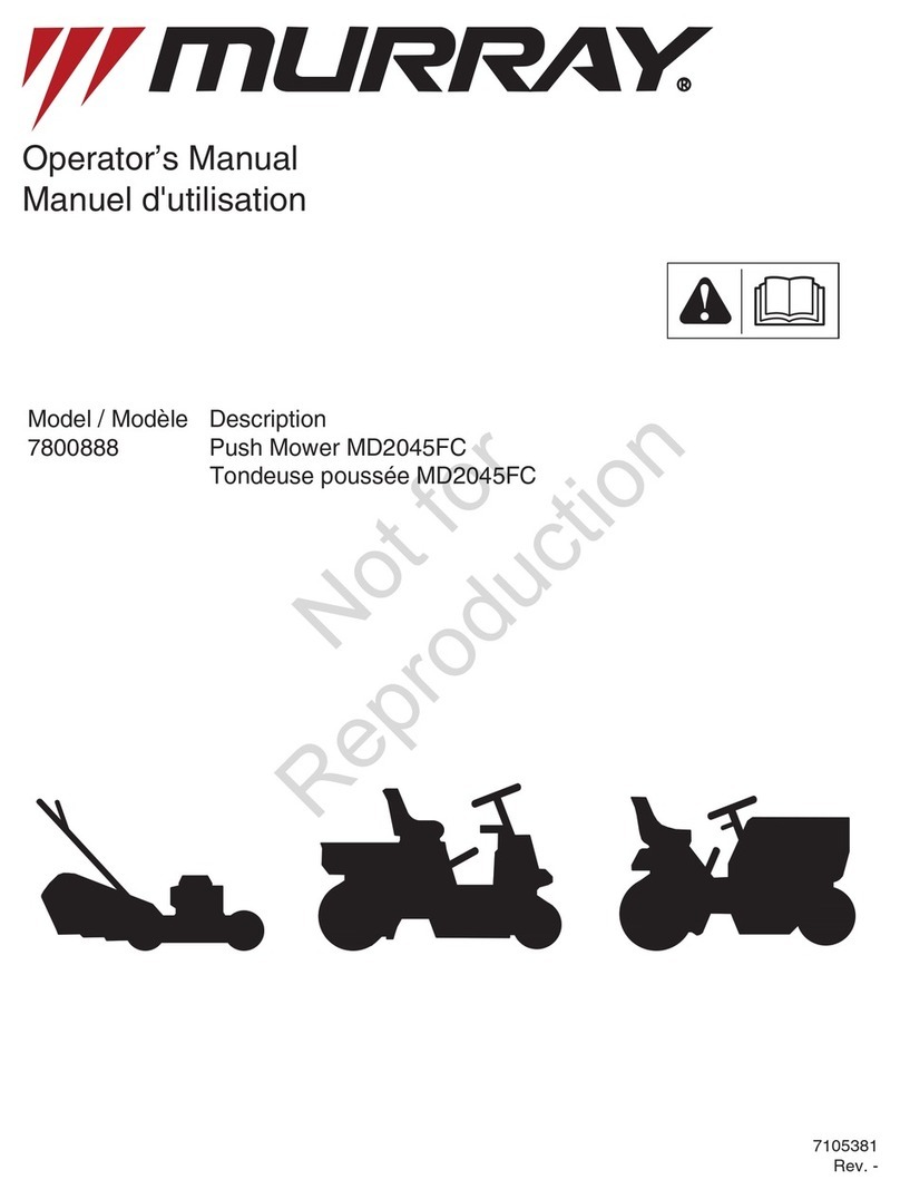 Murray MD2045FC User manual