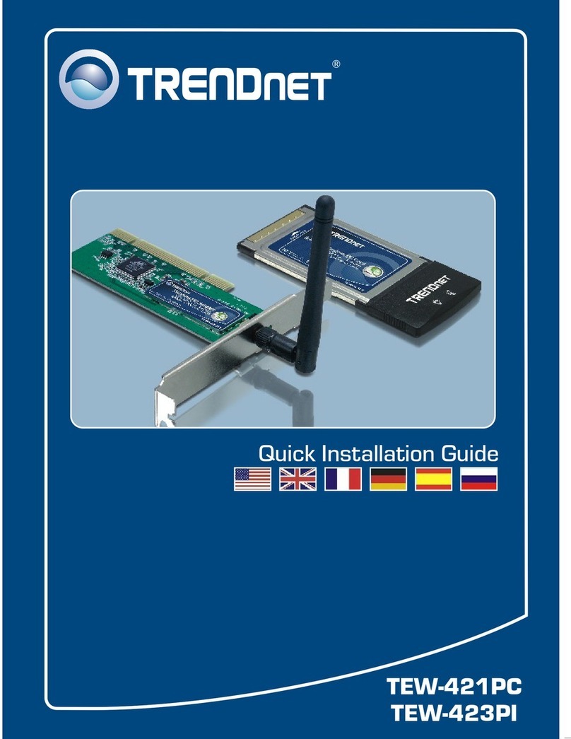 TRENDnet TEW-421PC User manual