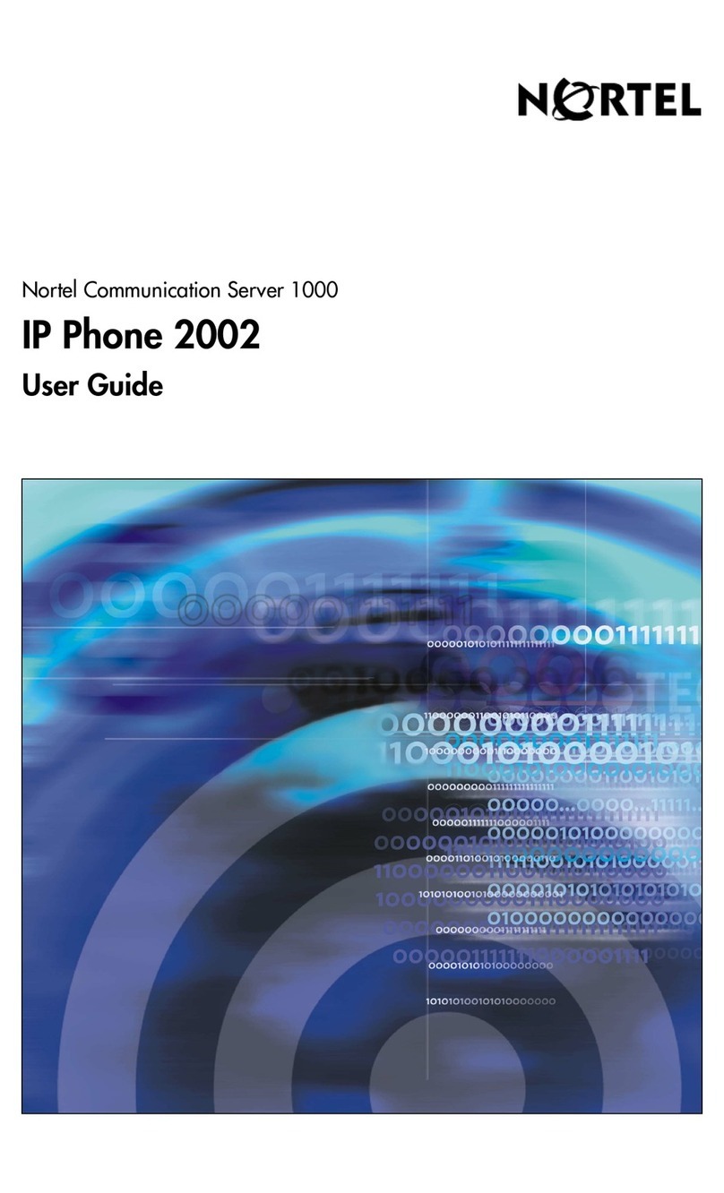 Nortel Networks IP Phone 2002 User manual