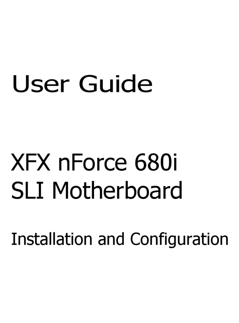 XFX nForce 680i LT SLI User manual