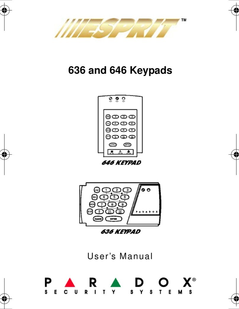 ESPRIT 636 User manual