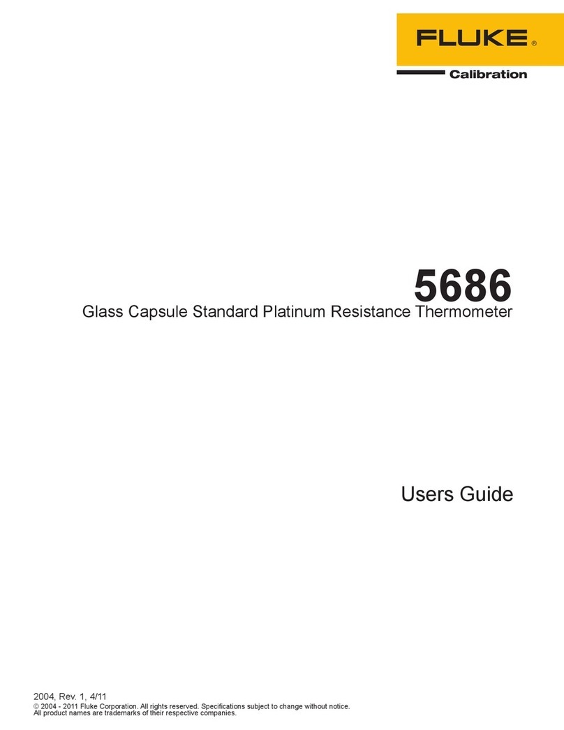 Fluke 5686 User manual
