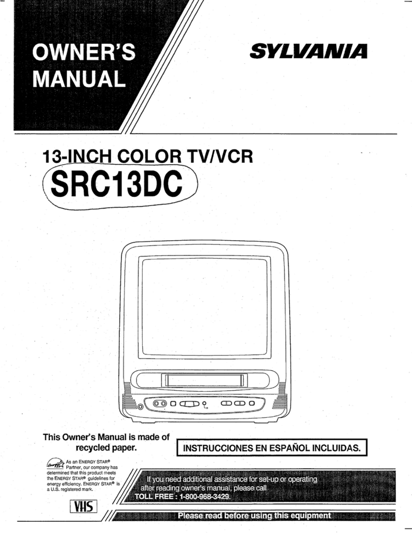 Sylvania SRC13DC User manual