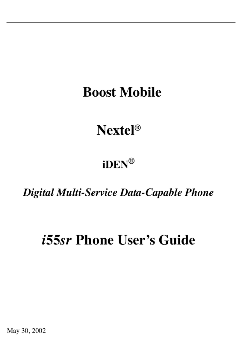 Boost i55sr User manual Boost i55sr User manual