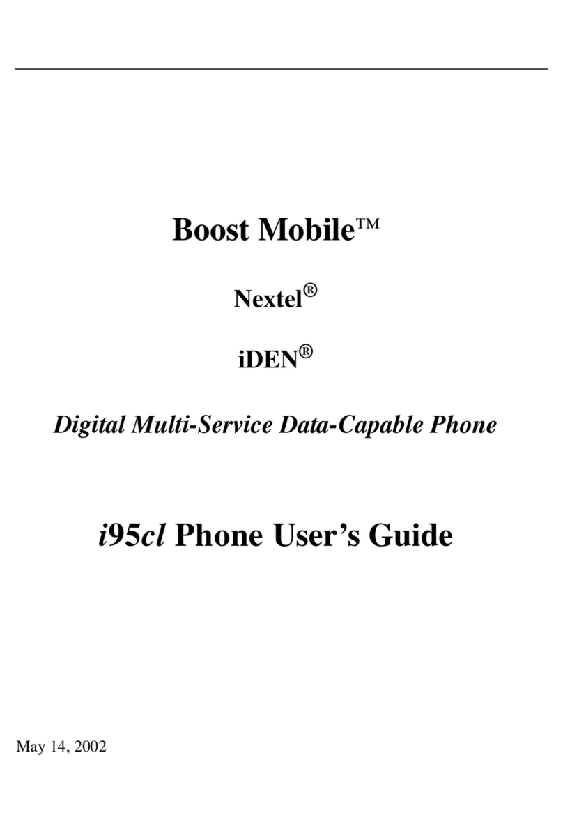 Nextel iDEN i95cl User manual