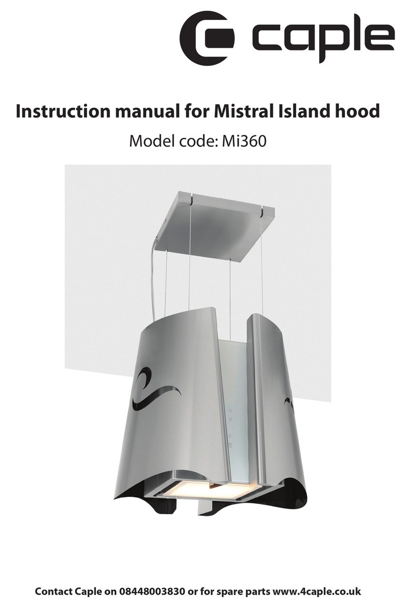 Caple Mi360 User manual