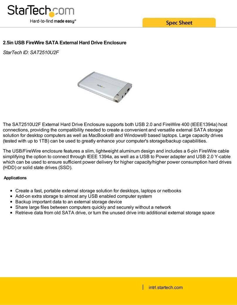 StarTech.com SAT2510U2F System manual