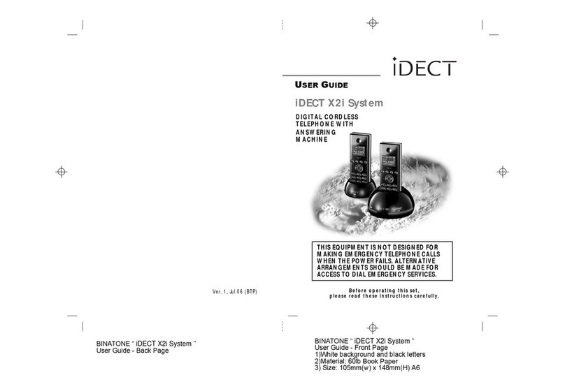 iDect X2i System User manual