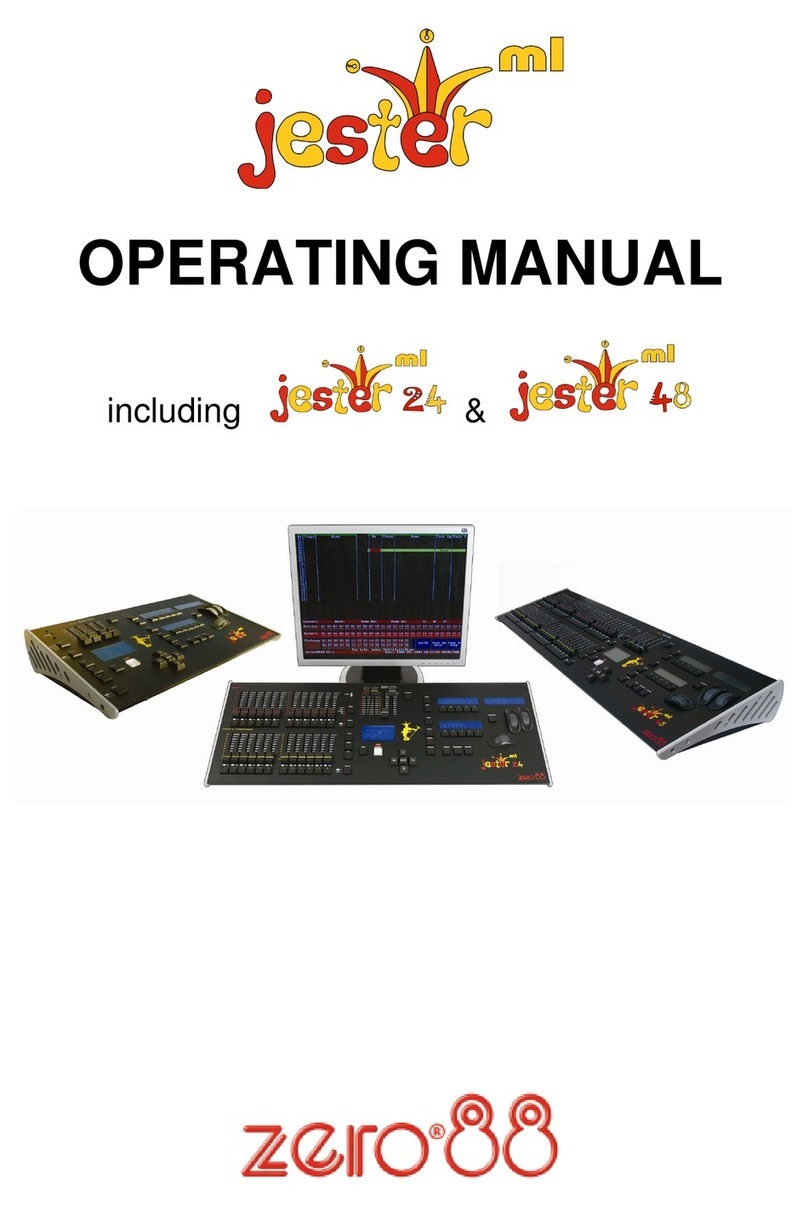 Zero88 JesterML User manual