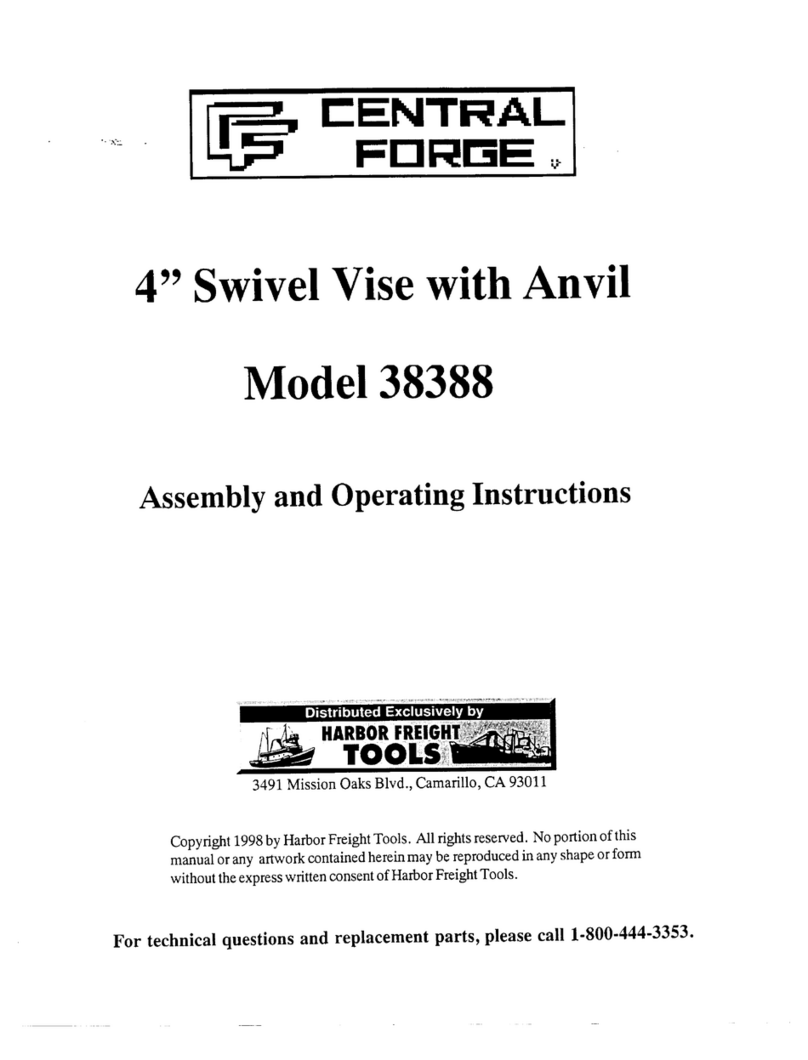 Central Forge 38388 User manual