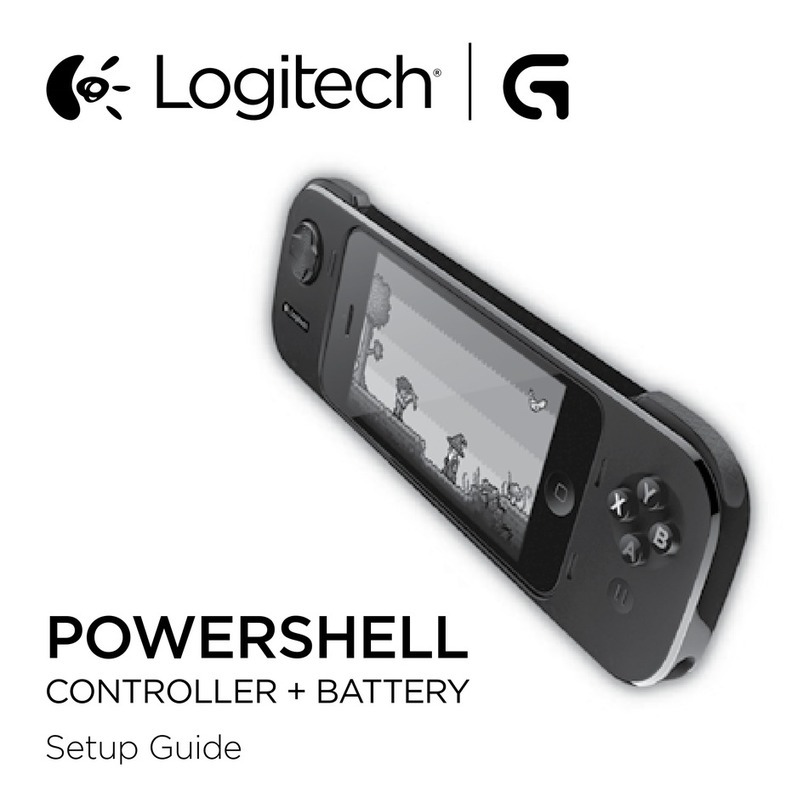 Logitech POWERSHELL User manual