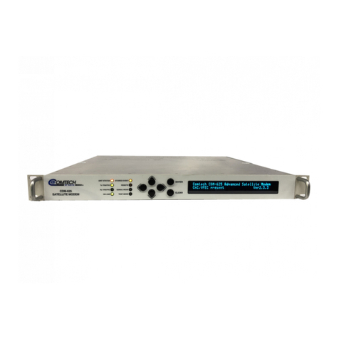 Comtech EF Data CDM-625 User manual