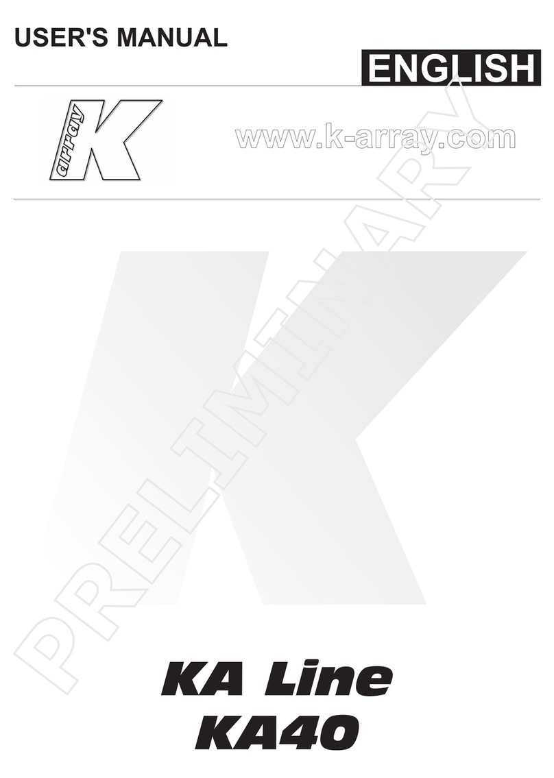 K-array KA40 User manual