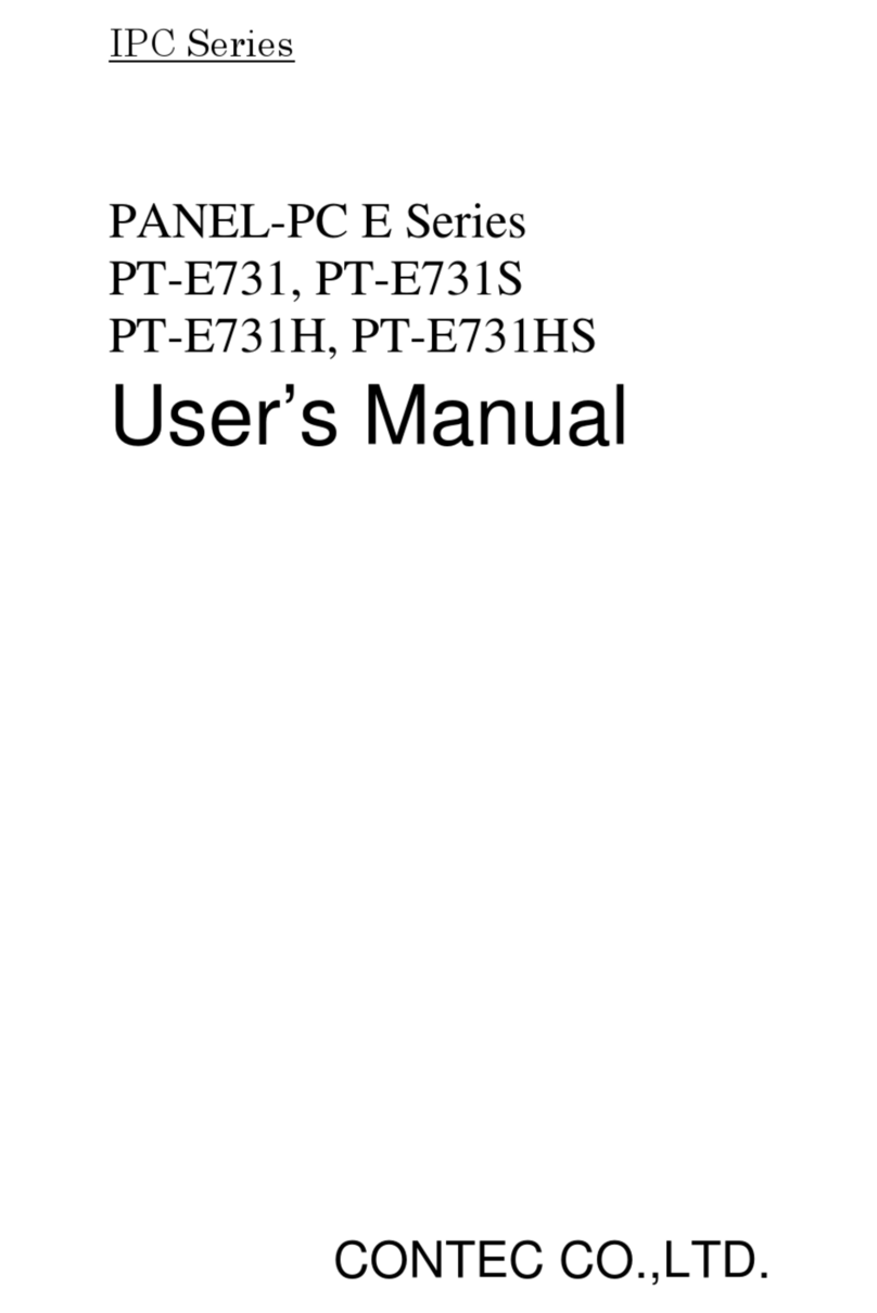Contec PT-E731 User manual
