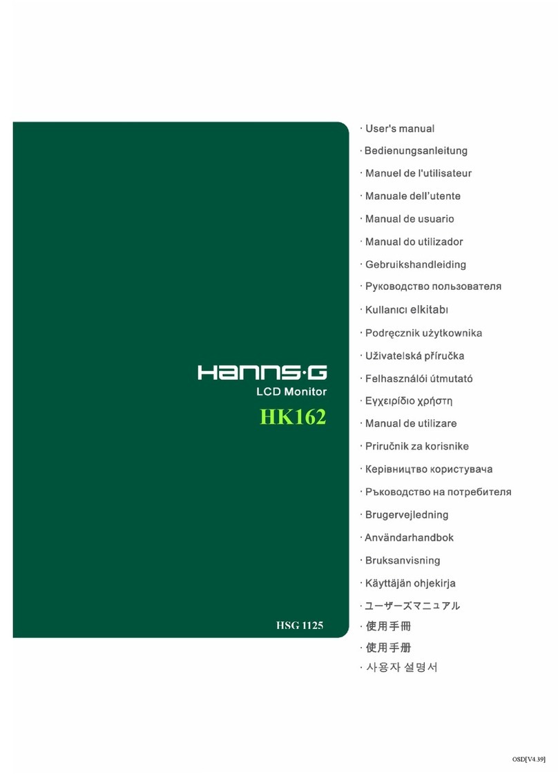 Hanns.G HK162 User manual