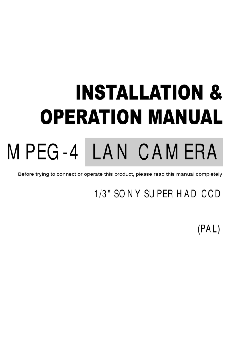 Sony MPEG4 LAN Camera User manual