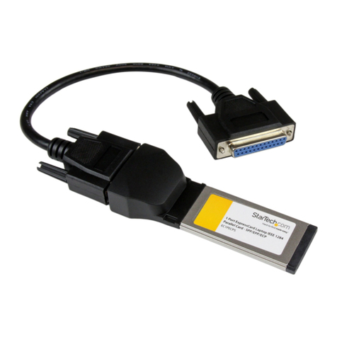 StarTech.com EC1PECPS System manual StarTech.com EC1PECPS System manual