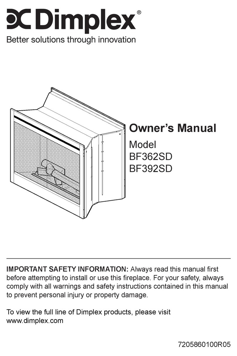 Dimplex BF362SD User manual