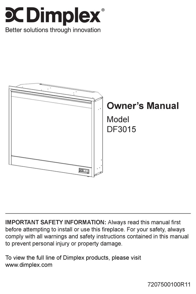 Dimplex MULTIFIRE DF3015 User manual