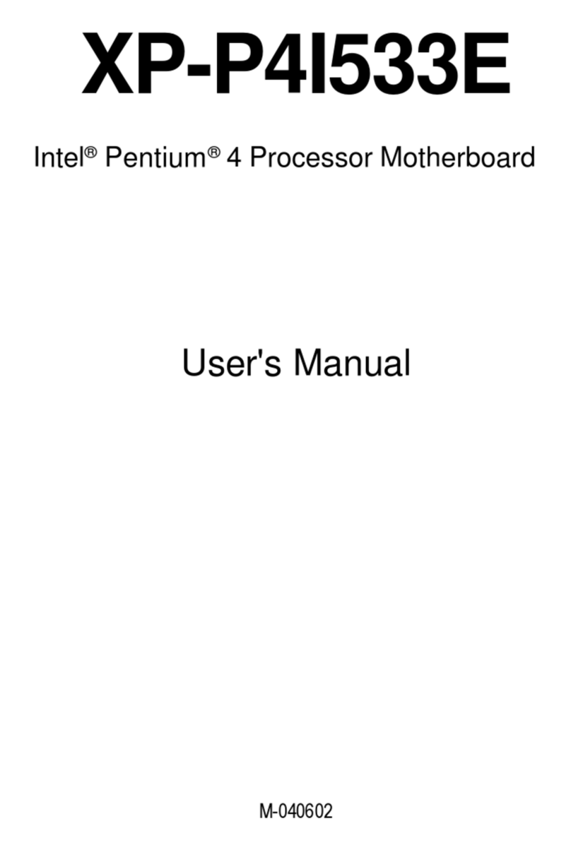 Intel XP-P41533E User manual
